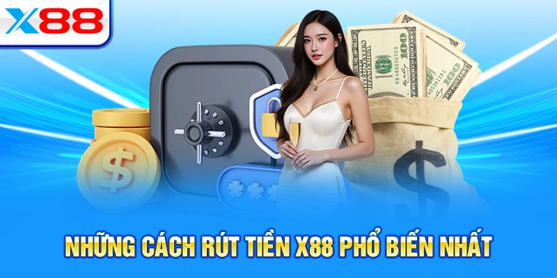 Những cách rút tiền X88 phổ biến nhất